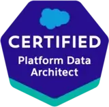 Certified Platform Data Architect Certified Platform Data Architect certification logo