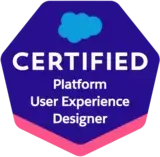 Certified Platform User Experience Designer Certified Platform User Experience Designer certification logo