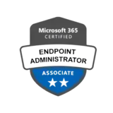 Microsoft 365 Certified Endpoint Administrator Associate Microsoft 365 Certified Endpoint Administrator Associate certification logo
