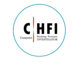 Computer Hacking Forensic Investigator (CHFI) Computer Hacking Forensic Investigator (CHFI) certification logo